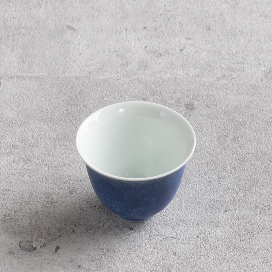 コスモスブラスト湯呑 [李荘窯]｜きみくらオンラインショップ