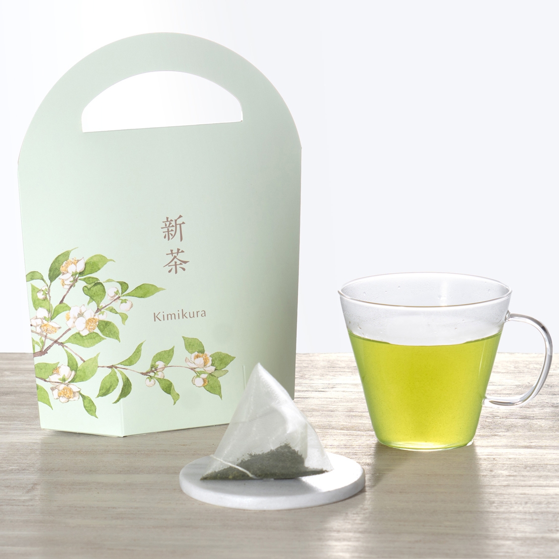【さくら】Fairy Tバック　キューティミント 75D　新品未使用品 新茶ティーバッグと お花とお菓子 母の日ギフト｜きみくらオンライン