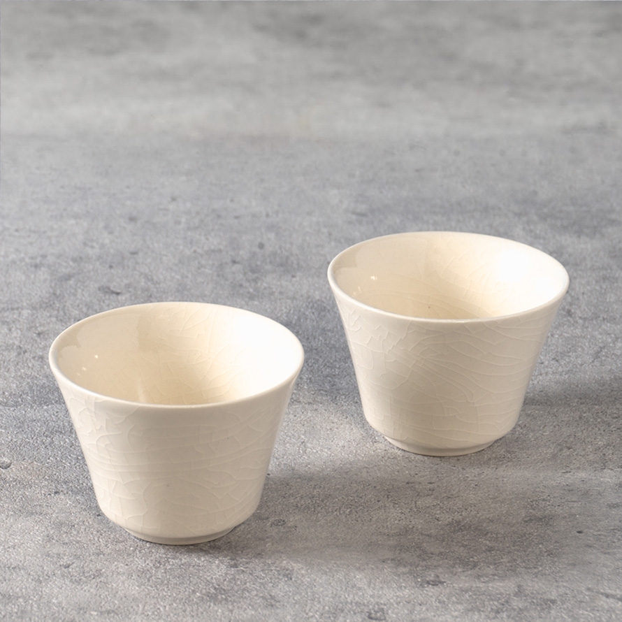 高台 碗 貫入 湯呑｜きみくらオンラインショップ