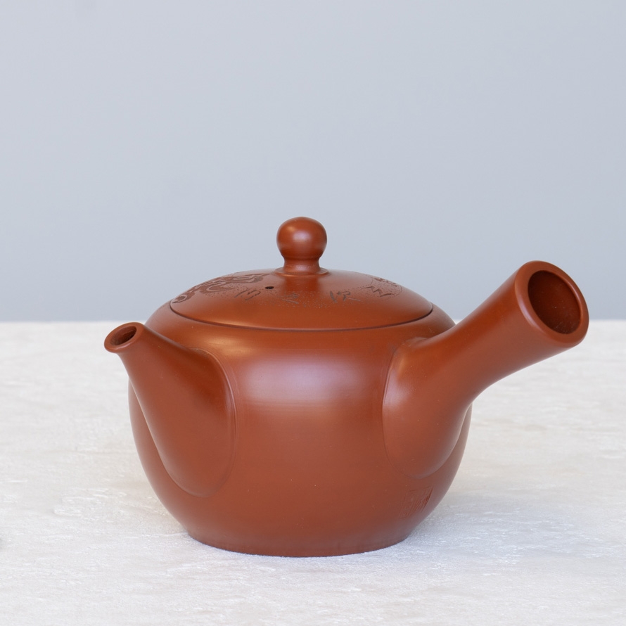 煎茶道 常滑焼 蓮に蛙 急須09 66ee5a2d56c00.jpg