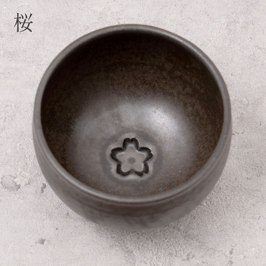 ✅お茶道/茶器/抹茶椀/側面は素焼き見込みにのみ釉薬✅極美品 茶飾り抹茶椀 [全6種]｜きみくらオンラインショップ