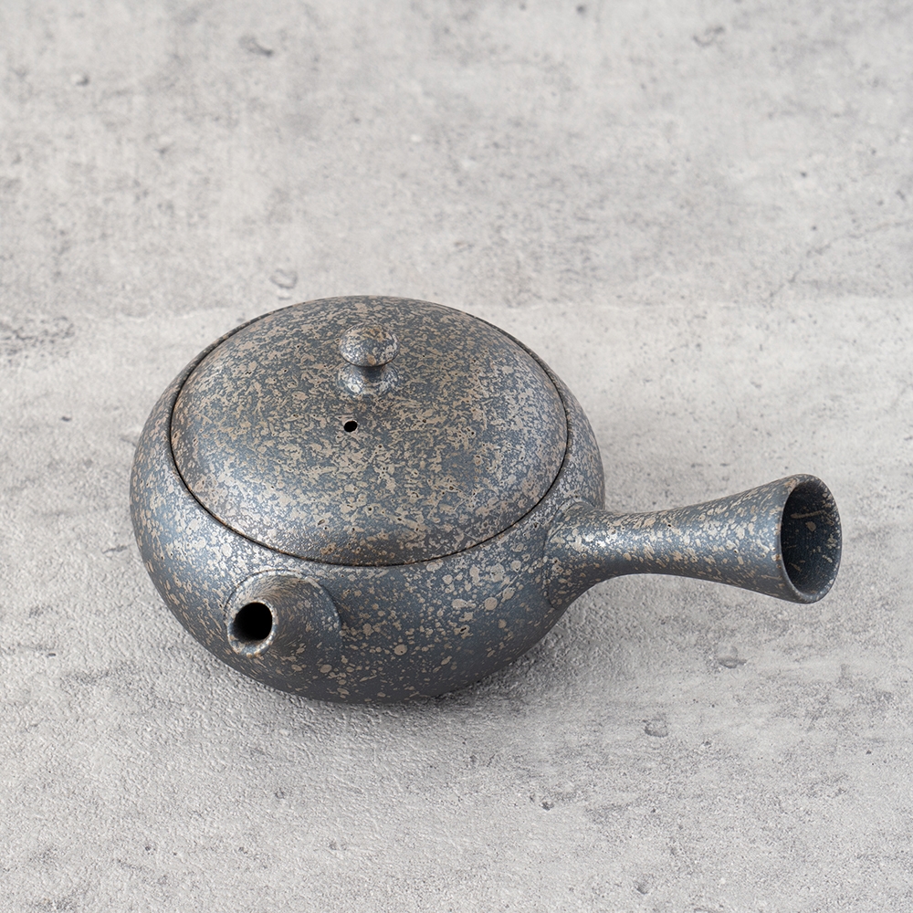 美品　希少　未使用　天然ぎょく彫刻急須 美品希少未使用天然ぎょく彫刻急須