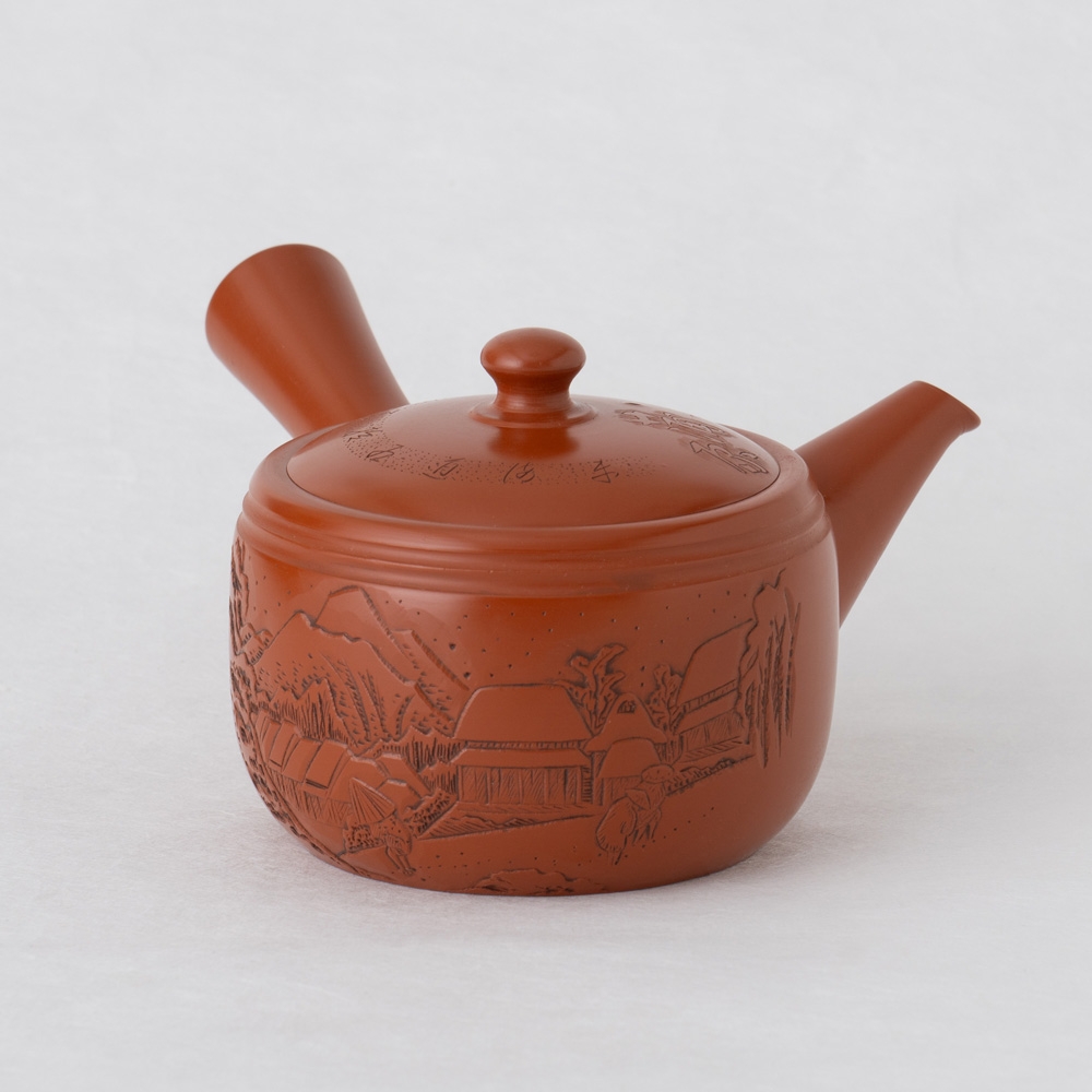 常滑焼　舜園作　茶壺　茶心壷　茶入　ナツメ　急須 茶器chaki-舜園 工芸品