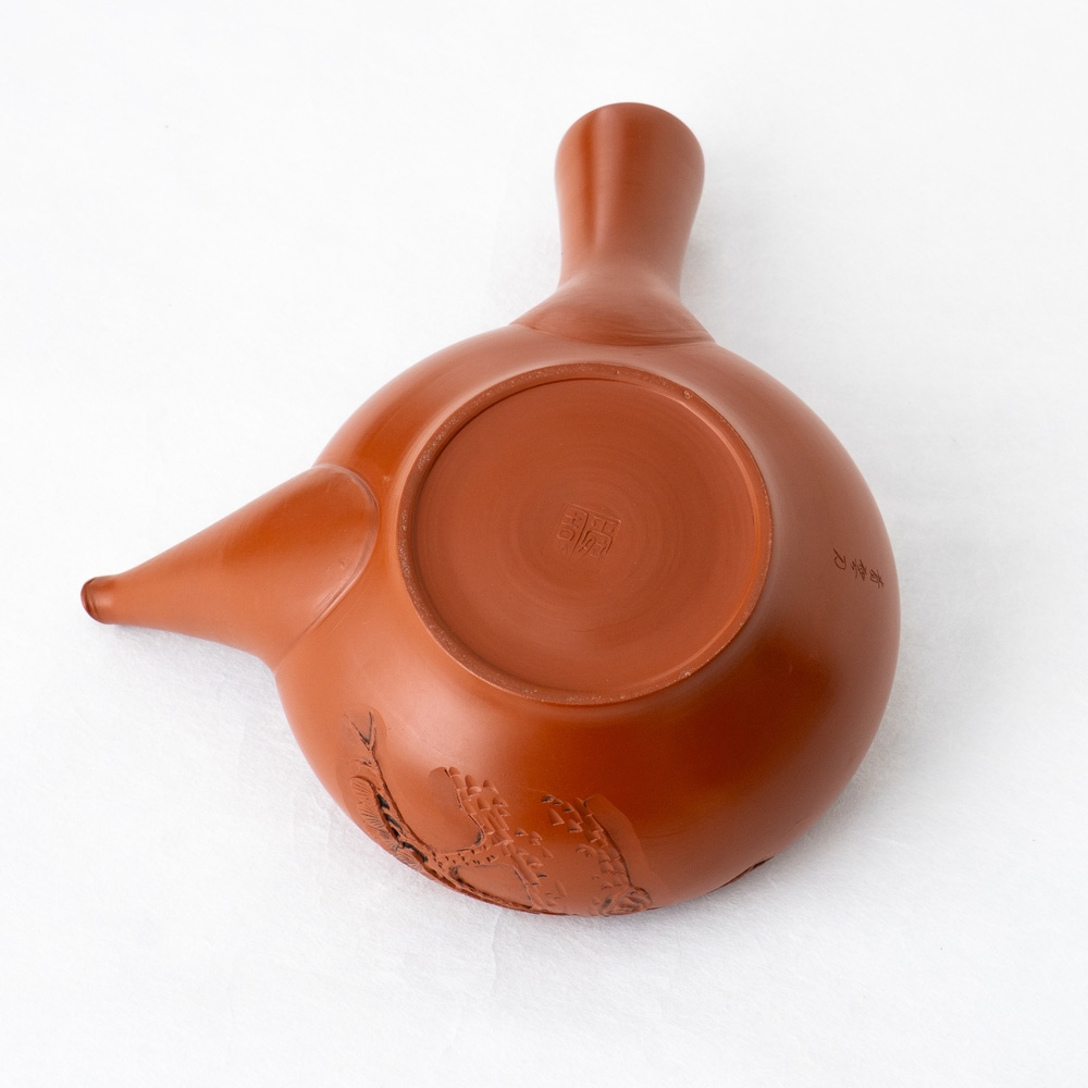 常滑焼　舜園作　茶壺　茶心壷　茶入　ナツメ　急須 常滑急須 [舜園]｜きみくらオンラインショップ